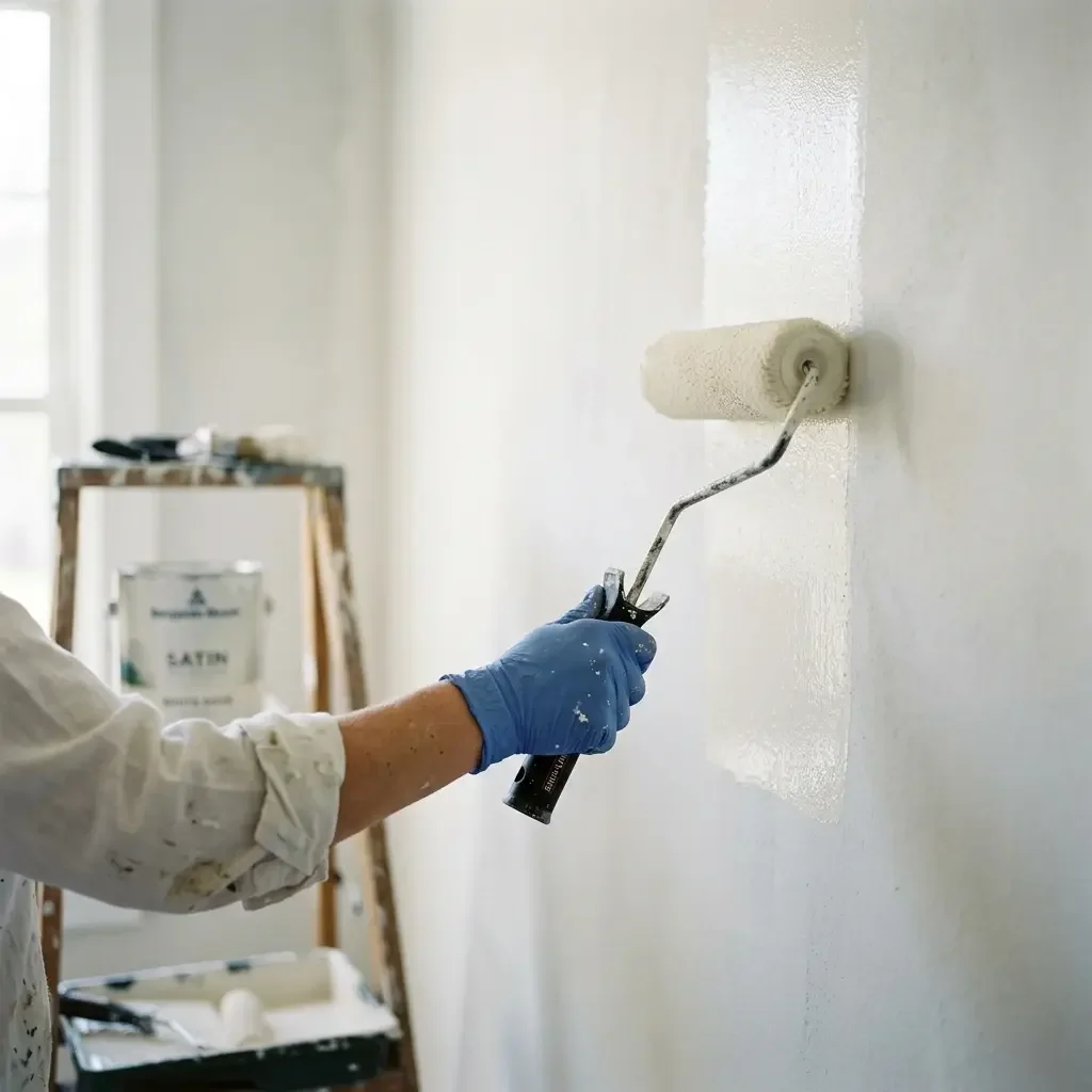 Peinture Intérieure — CM Couverture, couvreur en Aveyron
